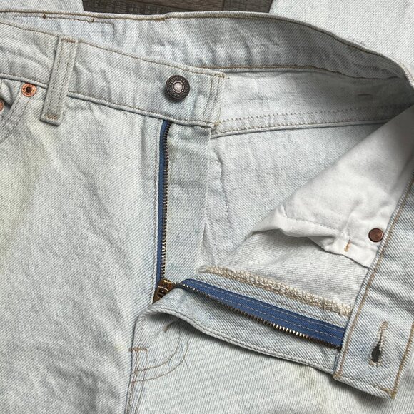 LEVI'S 550 Light Blue Jeans Pants Denim ((W30 L30)) - Picture 6 of 6
